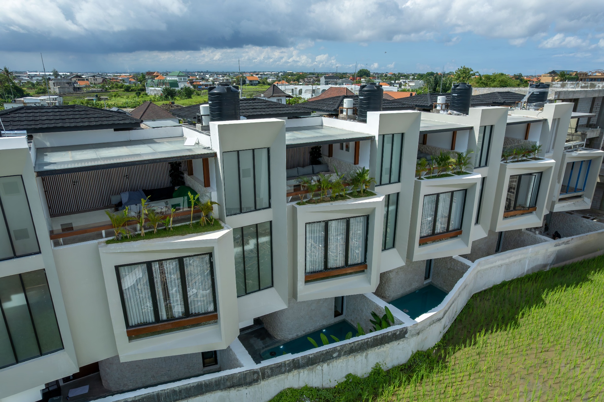 Pantai Lima Residence at dusk
